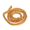 Electroplate Glass Beads Strands EGLA-A034-T3mm-L01-2