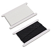 10M 2 Colors Polyester Non-Slip Silicone Elastic Gripper Bands for Garment Sewing SRIB-GF0001-48-6