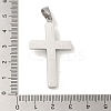 Non-Tarnish 304 Stainless Steel Pendants STAS-C105-03P-3