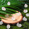 30Pcs Luminous Translucent Resin Pendants RESI-SZ0003-34-4