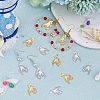 48Pcs 2 Colors Rack Plating 201 Stainless Steel Filigree Pendants STAS-CN0001-35-4