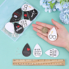 SUNNYCLUE DIY Mathematic Earring Making Kit DIY-SC0021-43-3