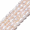 Natural Cultured Freshwater Pearl Beads Strands LS-PEAR-N012-07A-3