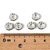 Brass Grade A Rhinestone Spacer Beads RB-A014-Z8mm-07S-3