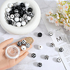 DIY Round Wooden Beads Bracelets Jewelry Making Kits DIY-SP0001-45A-3