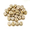 (Defective Closeout Sale: Enamel Yellowing)Alloy Enamel Beads ENAM-XCP0001-44-1