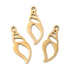 Ion Plating(IP) 316L Surgical Stainless Steel Pendants LS-STAS-D078-15G-2