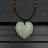 Natural Green Aventurine Pendant Necklaces XA8803-14-1