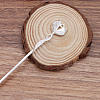 Alloy Hair Stick Findings FIND-WH0092-56S-1