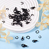 40Pcs 4 Styles 304 Stainless Steel Lobster Claw Clasps STAS-TA0002-59-4