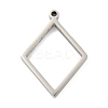 Non-Tarnish 304 Stainless Steel Laser Cut Pendants STAS-U009-03A-P-1