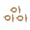 Tibetan Style Toggle Clasps GLF11359Y-2
