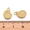 304 Stainless Steel Conch Shaped Charms STAS-T067-54G-3
