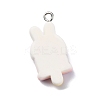 Cartoon Opaque Resin Imitation Food Pendants LS-RESI-C043-03A-P-2