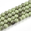 Baking Paint Glass Beads Strands DGLA-N013-8mm-05-1
