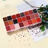 Red Series 600G 24 Colors Glass Seed Beads SEED-JP0008-02-2mm-5
