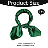 Detachable Satin Lady's Scarf AJEW-WH20072-79F-2