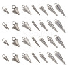 70Pcs 7 Style 304 & 201 Stainless Steel Pendants STAS-AR0002-06-1