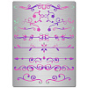 Stainless Steel Metal Cutting Dies Stencils DIY-WH0289-096-1