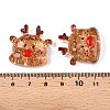 Christmas Theme Transparent Epoxy Resin Decoden Cabochons CRES-T025-01H-3