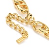Ion Plating(IP) 304 Stainless Steel Twisted Chain Bracelets for Women BJEW-A017-02G-3