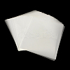 Rectangle Opp Plastic Sheets for Enamel Crafts X-OPC-R012-218-1