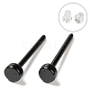 Hypoallergenic Bioceramics Zirconia Ceramic Stud Earrings EJEW-F340-05D-01-1
