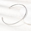 304 Stainless Steel Cuff Bangles LS-BJEW-D388-01B-P-3