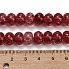 Dyed Imitation Gemstone Glass Beads Strands GL-Z001-03B-03-4