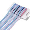 18 Yards 6 Styles Polyester Ribbon SRIB-Q022-C04-1