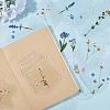 2 Styles Waterproof Self Adhesive Stamping Stickers Sets DIY-CP0011-05D-4