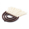 Polycotton(Polyester Cotton) Tassel Big Pendants LS-X-FIND-T052-14D-3