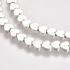 Electroplate Non-magnetic Synthetic Hematite Beads Strands G-K239-18B-2