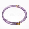 Round Aluminum Craft Wire AW-D009-0.8mm-10m-22-1