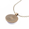 Rainbow Pride Necklace NJEW-F290-01F-3