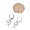304 Stainless Steel Leverback Earrings EJEW-JE06303-3