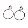 (Defective Closeout Sale: Scratch) Alloy & Iron Metal Bag Handles PURS-XCP0001-01-3
