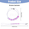 12Pcs Glass Seed Beads Locking Stitch Markers HJEW-CA00013-2