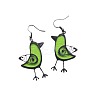 Bird Alloy Resin Dangle Earrings FS-WG8BC40-01-5