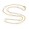 304 Stainless Steel Cable Chain Necklaces NJEW-M183-02G-1