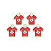 Alloy Enamel Pendants LS-ENAM-N055-108-1