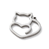 Anti-Tarnish 304 Stainless Steel Pendants LS-STAS-S149-01P-2