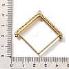 Alloy Open Back Bezel Pendants PALLOY-I223-08LG-3