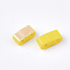 Electroplate Opaque Glass Seed Beads SEED-S023-18B-04A-2
