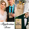 50Pcs Rectangle Paper Baking Bags CARB-SP0001-05B-02-4