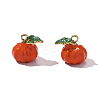 304 Stainless Steel Enamel Charms STAS-OY001-92G-1