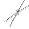 Tarnish Resistant Adjustable 304 Stainless Steel Slider Necklaces LS-MAK-L026-07A-P-2