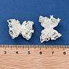 Brass Micro Pave Clear Cubic Zirconia Beads KK-Z059-03S-3
