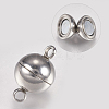 Tarnish Resistant 304 Stainless Steel Magnetic Clasps X-STAS-G173-05P-10mm-1
