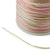 12 Rolls 12 Colors Polyester Cord OCOR-L046-B02-4